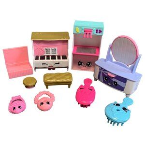 Shopkins Moose Spree Piano Ice Cream Truck Vanity Set